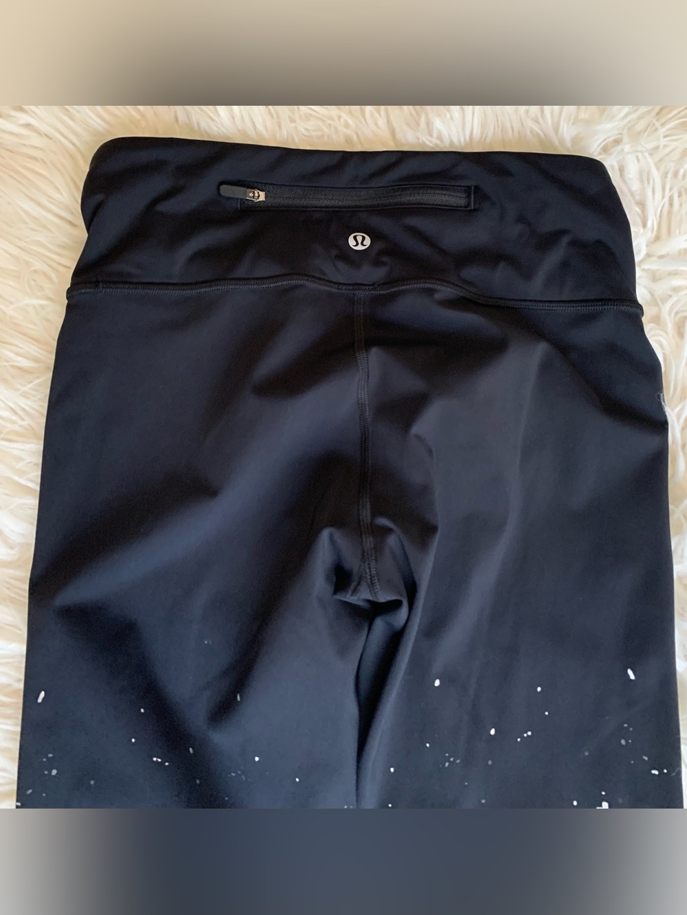 lululemon athletica Men's Black Jogger Pants with Back Zip Pocket